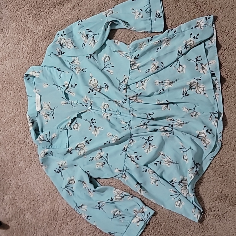 Rokoko half sleeve floral shirt